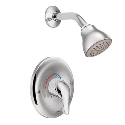 Moen TL181 Chateau Single Handle PosiTemp Pressure Balanced Valve Trim with Metal Lever Handle, Chrome