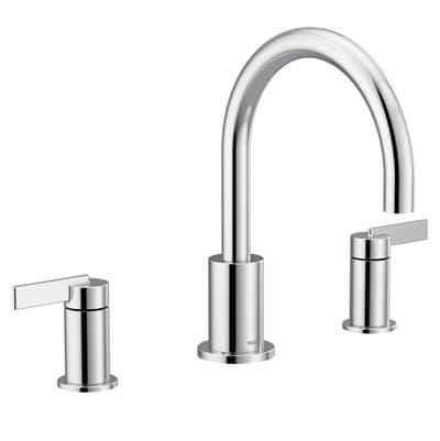 Moen Cia 2-Handle High-Arc Deck Mount Roman Tub Faucet Trim Kit in Chrome (Valve Sold Separately)