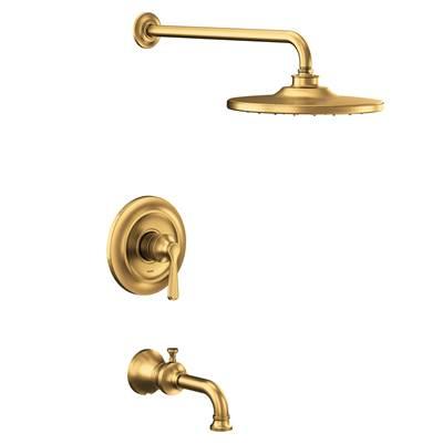 Colinet M-CORE 2-Series Eco Performance 1-Handle Tub and Shower Trim Kit in Brushed Gold (Valve Sold Separately)