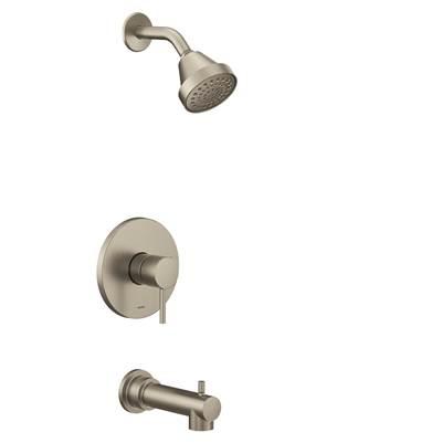 Align M-CORE 2-Series Eco Performance 1-Handle Tub and Shower Trim Kit in Brushed Nickel (Valve Sold Separately)