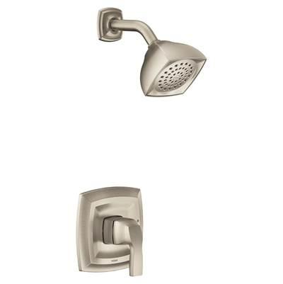 Moen Voss M-CORE 2-Series Eco Performance 1-Handle Shower Trim Kit in Brushed Nickel (Valve Sold Separately) by Moen