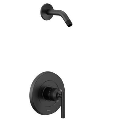 Moen Gibson M-CORE 2-Series 1-Handle Shower Trim Kit in Matte Black (Valve Sold Separately) by Moen