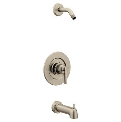 Moen Gibon Single-Handle Posi-Temp Tub and Shower Faucet Trim Kit in Brushed Nickel (Shower Head and Valve Not Included) by Moen