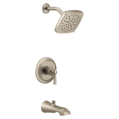Moen Flara M-CORE 3-Series 1-Handle Tub and Shower Trim Kit in Brushed Nickel (Valve Sold Separately) by Moen