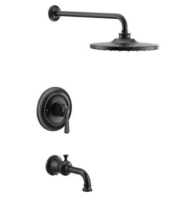 Colinet M-CORE 3-Series 1-Handle Eco-Performance Tub and Shower Trim Kit in Matte Black (Valve Sold Separately) by Moen