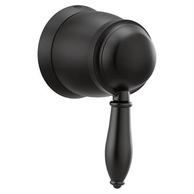 Moen Weymouth 1-Handle Volume Control Valve Trim Kit in Matte Black (Valve Sold Separately) by Moen