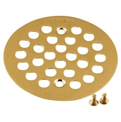 4-1/4-Inch Screw-In Shower Strainer, Brushed Gold by Moen