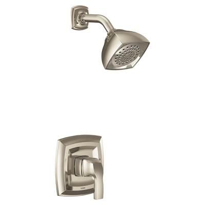 Moen Voss M-CORE 2-Series Eco Performance 1-Handle Shower Trim Kit in Polished Nickel (Valve Sold Separately) by Moen