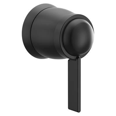 Moen Cia 1-Handle Volume Control Valve Trim Kit in Matte Black (Valve Sold Separately) by Moen