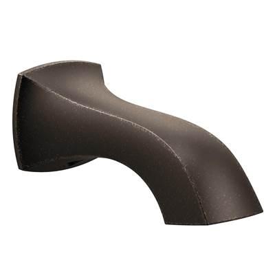 Moen Voss Replacement Tub Non-Diverter Spout 1/2-Inch Slip Fit Connection, Oil Rubbed Bronze by Moen