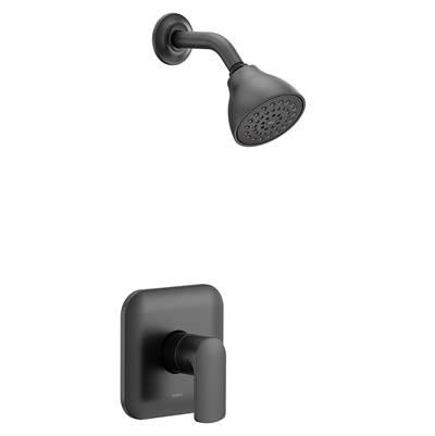 Moen Rizon M-CORE 2-Series Eco Performance 1-Handle Shower Trim Kit in Matte Black (Valve Sold Separately) by Moen