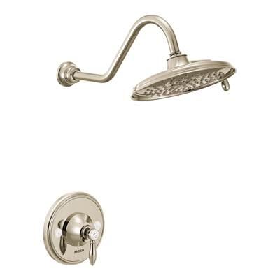 Moen Weymouth Single-Handle Posi-Temp Eco-Performance Shower Trim Kit in Nickel (Valve Sold Separately) - Polished Nickel by Moen