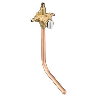 Moen M-Pact Posi-Temp Pressure Balancing Valve with 1/2'' Crimp Ring PEX Connection - Unfinished by Moen