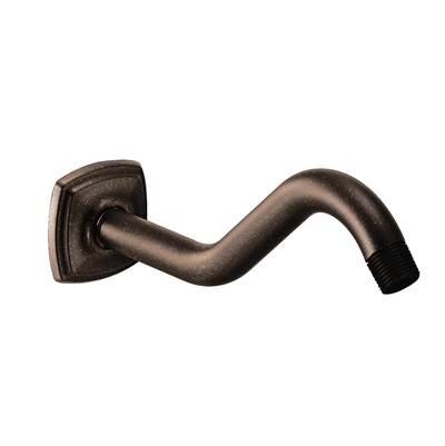 Moen Curved Shower Arm with Wall Flange - Oil Rubbed Bronze by Moen