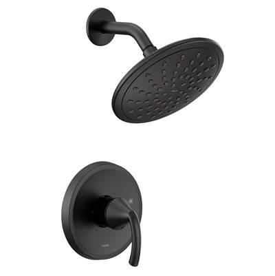 Moen Glyde M-CORE 2-Series Eco Performance 1-Handle Shower Trim Kit in Matte Black (Valve Sold Separately) by Moen