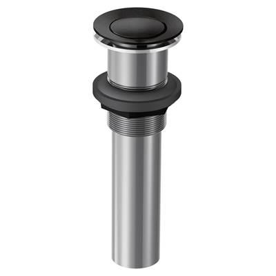 Bathroom Vessel Sink Pop-Up Drain Assembly, Matte Black by Moen