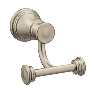 Moen Brushed Nickel Double Robe Hook by Moen