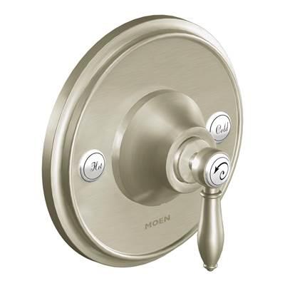 Moen Weymouth 1-Handle Posi-Temp Valve Trim Kit in Brushed Nickel (Valve Sold Separately) by Moen