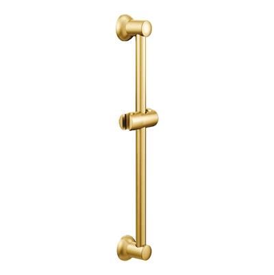 Moen Handshower 30-Inch Adjustable Slidebar Assembly, Brushed Gold by Moen