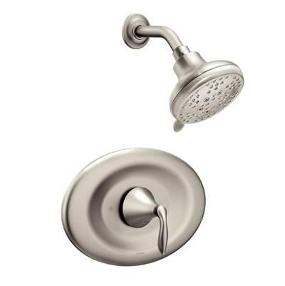 Moen Eva Posi-Temp Eco-Performance Shower Trim Kit, Valve Required, Brushed Nickel by Moen