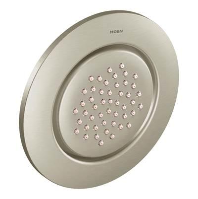 Moen Round Body Spray in Brushed Nickel by Moen