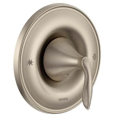Moen Eva Single-Handle Posi-Temp Valve Trim Kit in Brushed Nickel (Valve Sold Separately) by Moen