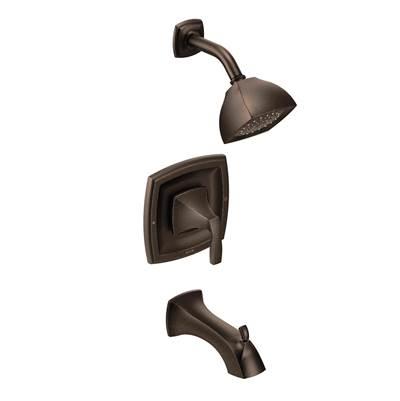 Moen Voss Posi-Temp 1-Handle Tub and Shower Trim Kit in Oil Rubbed Bronze (Valve Sold Separately) by Moen
