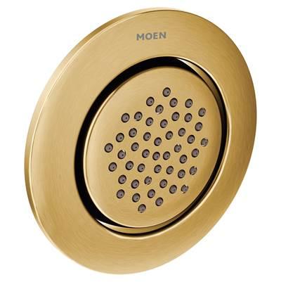 Moen Mosaic Mosaic Round Single-Function Body Spray, Valve Required, Brushed Gold by Moen