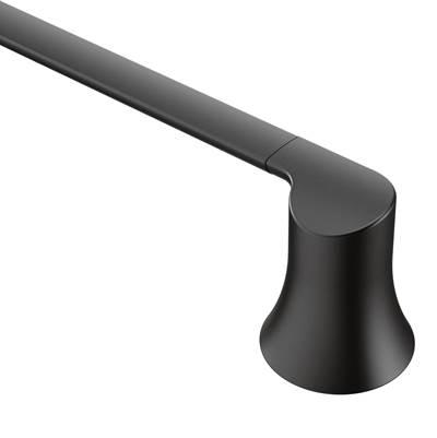 Moen Matte Black 18'' Towel Bar by Moen