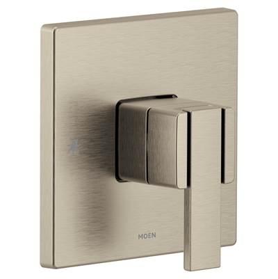 90 Degree M-CORE 3-Series 1-Handle Valve Trim Kit in Brushed Nickel (Valve Sold Separately) by Moen