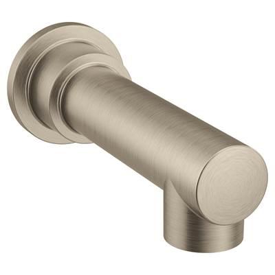 Moen 193371BN Align Non-Diverter 1/2-Inch Slip-Fit Tub Spout, Brushed Nickel by Moen