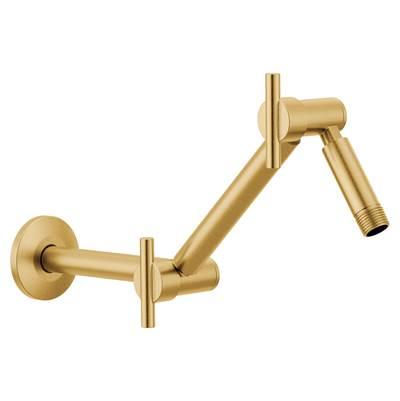 Moen Moed Adjustable Shower Arm in Brushed Gold by Moen