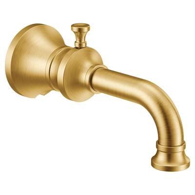 Moen Colinet Traditional Diverter Tub Spout with Slip-fit CC Connection in Brushed Gold by Moen