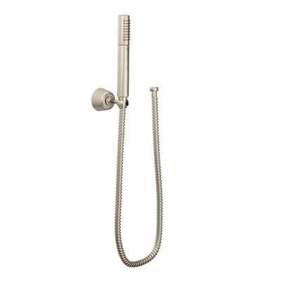 Moen Fina Eco-Performance Handheld Showerhead with Wall Bracket and 69-Inch-Long Hose, Brushed Nickel by Moen