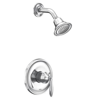 Moen Eva M-CORE 2-Series Eco Performance 1-Handle Shower Trim Kit in Chrome (Valve Sold Separately)