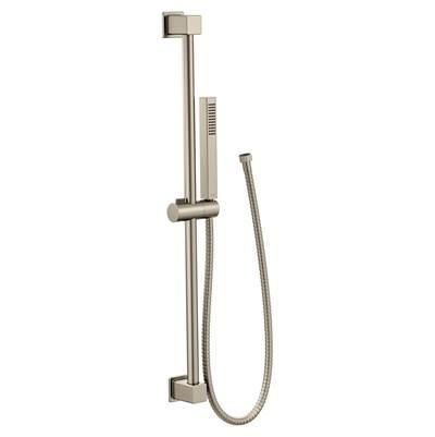Moen Handheld Showerhead with Slide Bar, Brushed Nickel by Moen