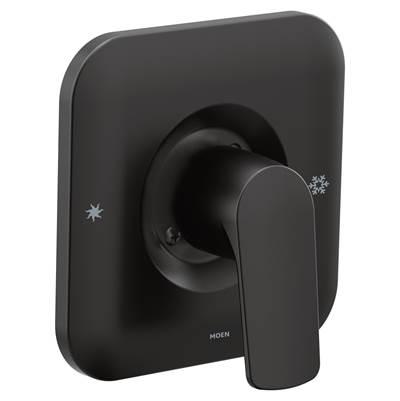 Moen Rizon 1-Handle Posi-Temp Valve Trim Kit in Matte Black (Valve Sold Separately) by Moen