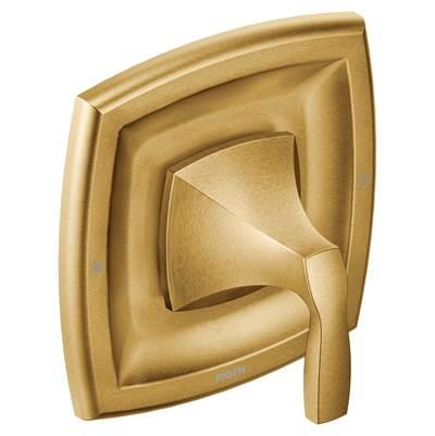 Moen Voss 1-Handle Posi-Temp Valve Trim Kit in Brushed Gold (Valve Sold Separately) by Moen