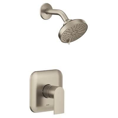 Moen Genta M-CORE 2-Series Eco Performance 1-Handle Shower Trim Kit in Brushed Nickel (Valve Sold Separately) by Moen
