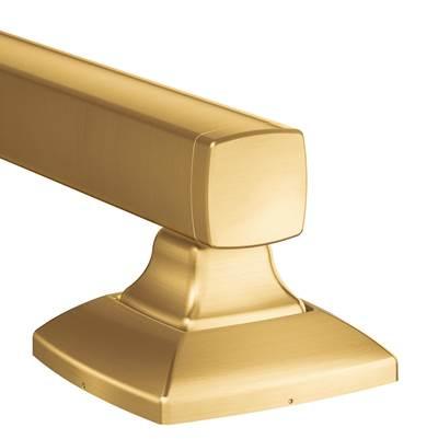 Brushed Gold 12'' Designer Grab Bar by Moen