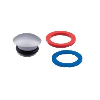 Moen Handle Cap Kit - Brushed Chrome by Moen