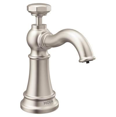 Moen Paterson Deck Mounted Kitchen Soap Dispenser with Above the Sink Refillable Bottle, Spot Resist Stainless by Moen