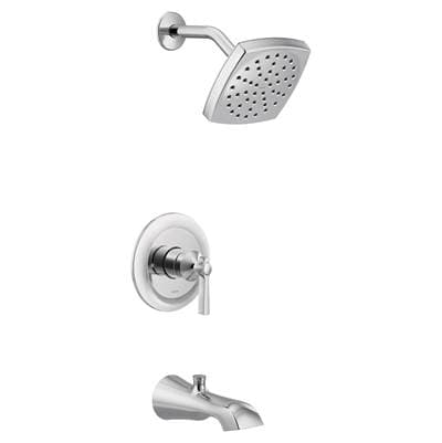 Moen Flara M-CORE 3-Series 1-Handle Eco-Performance Tub and Shower Trim Kit in Chrome (Valve Sold Separately)