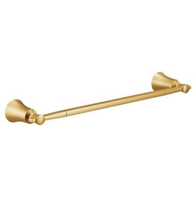Brushed Gold 24'' Towel Bar by Moen