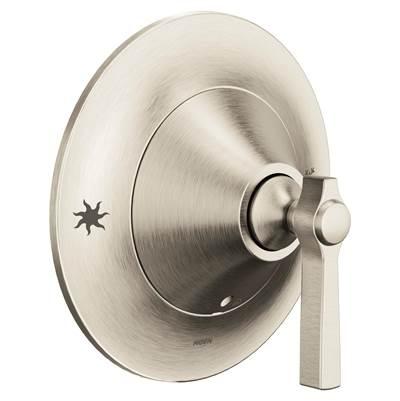 Moen Flara 1-Handle Posi-Temp Valve Trim Kit in Brushed Nickel (Valve Sold Separately) by Moen