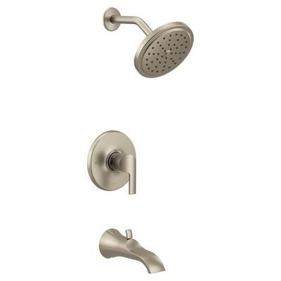 Moen Doux M-CORE 3-Series 1-Handle Tub and Shower Trim Kit in Brushed Nickel (Valve Sold Separately) by Moen