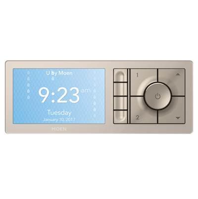 Moen Smart Shower 4-Outlet Digital Shower Controller for Thermostatic Shower Valve, Terra Beige by Moen