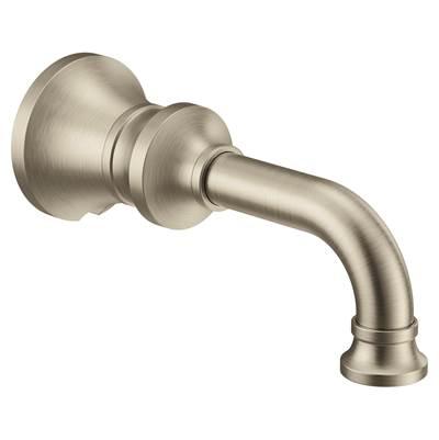 Moen Colinet Traditional Non-diverting Tub Spout with Slip-fit CC Connection in Brushed Nickel by Moen