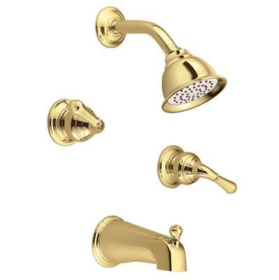 Monticello Replacement Handle Knob Insert, Polished Brass by Moen