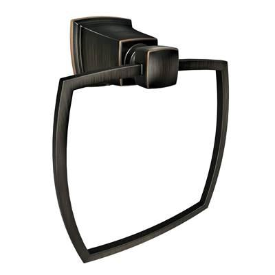 Moen Mediterranean Bronze Towel Ring by Moen